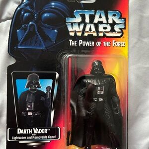 Star Wars Power of Force Darth Vader Figurine.